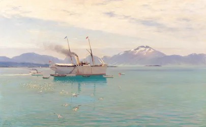 Zomerochtend in Molde, 1892